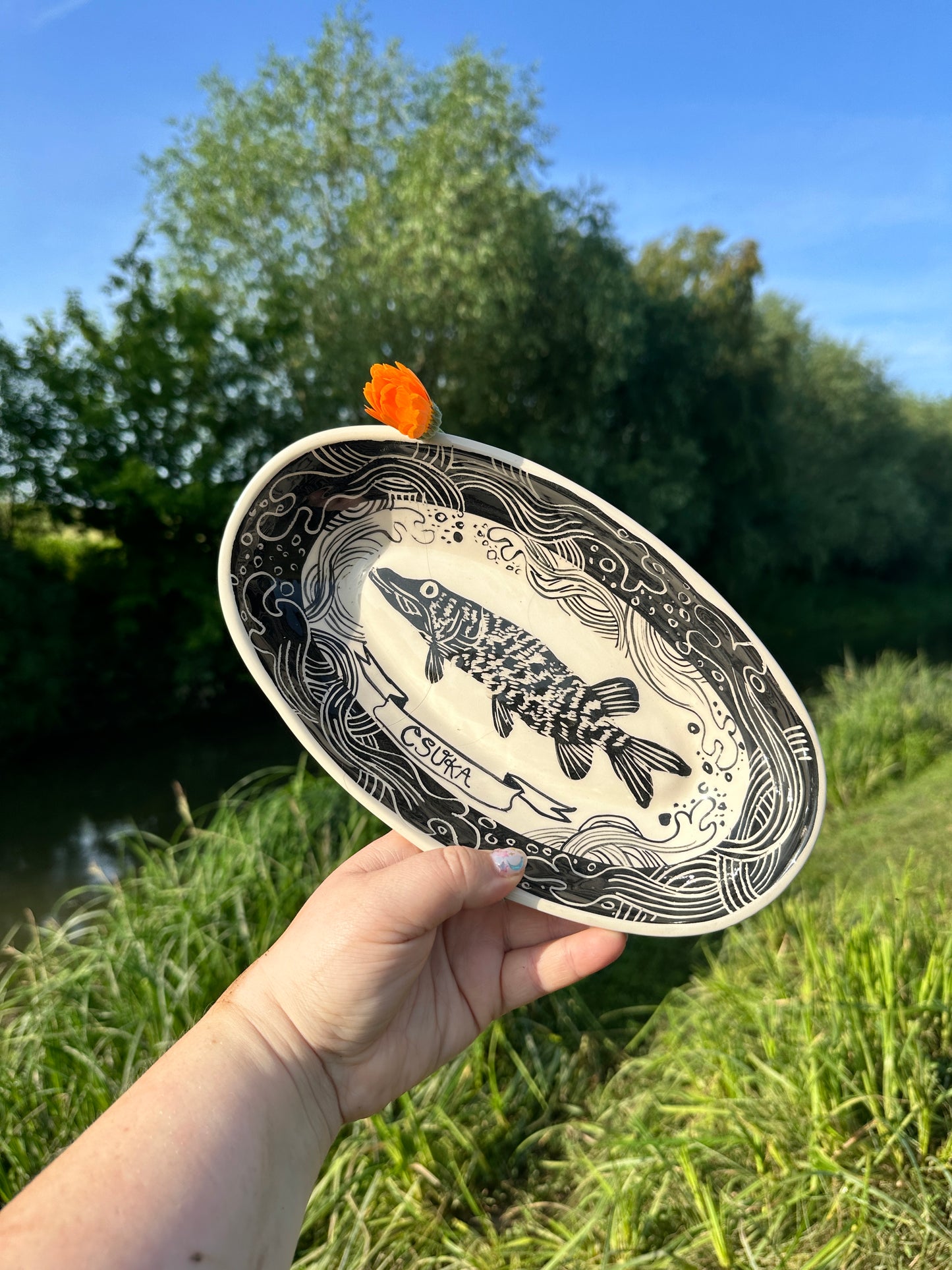Fish Serving Dish