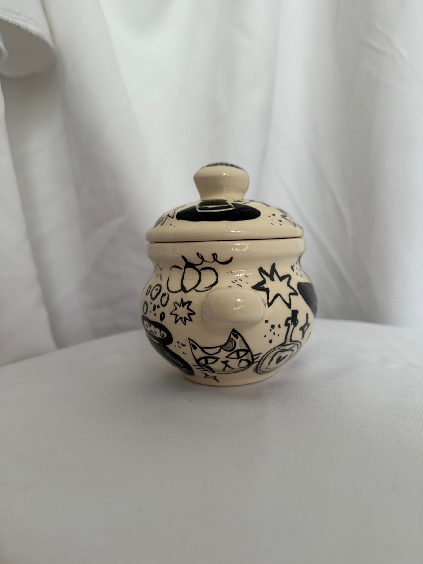 Witches Crafts 3dl Ceramic Cauldron