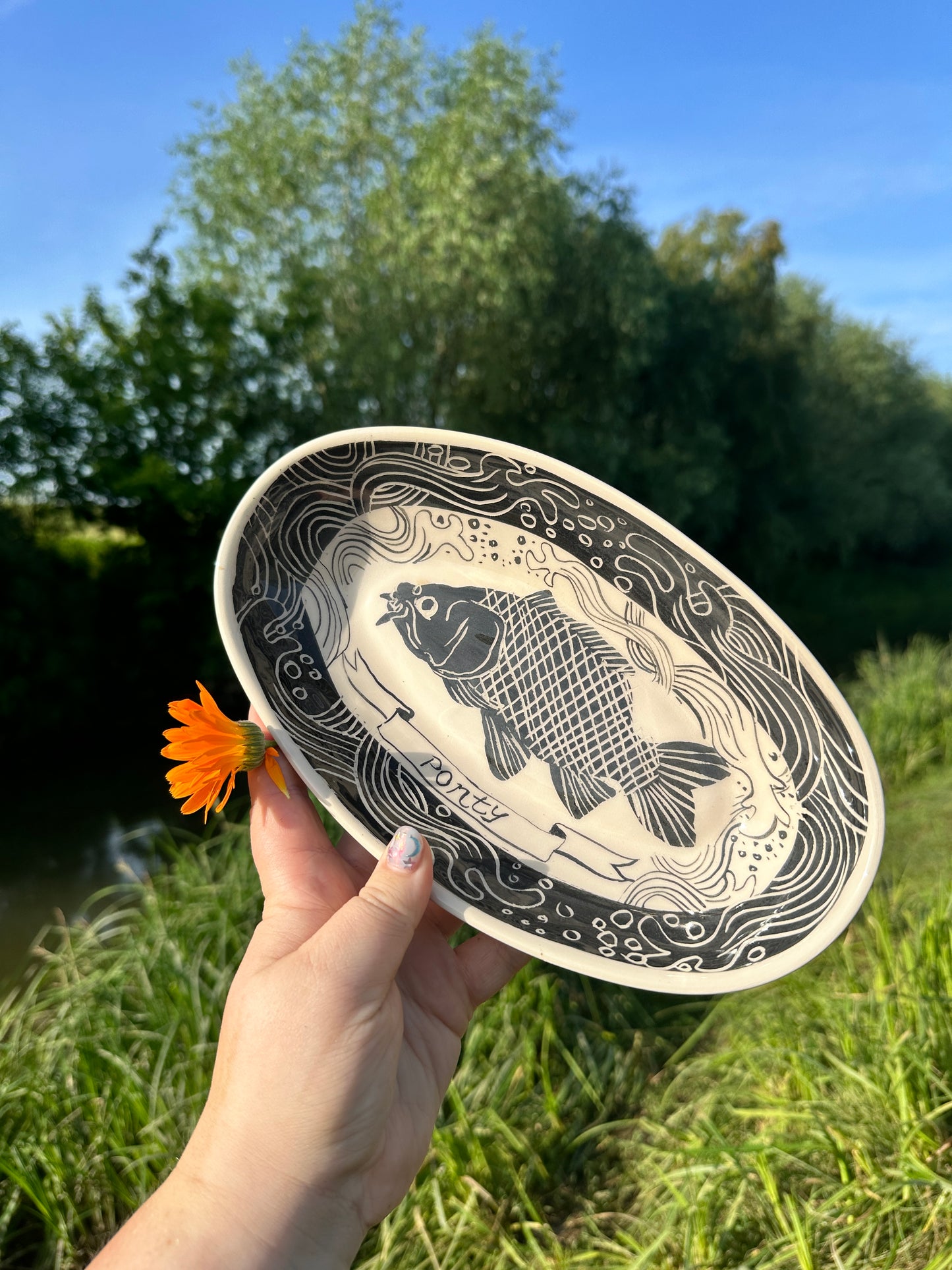 Fish Serving Dish