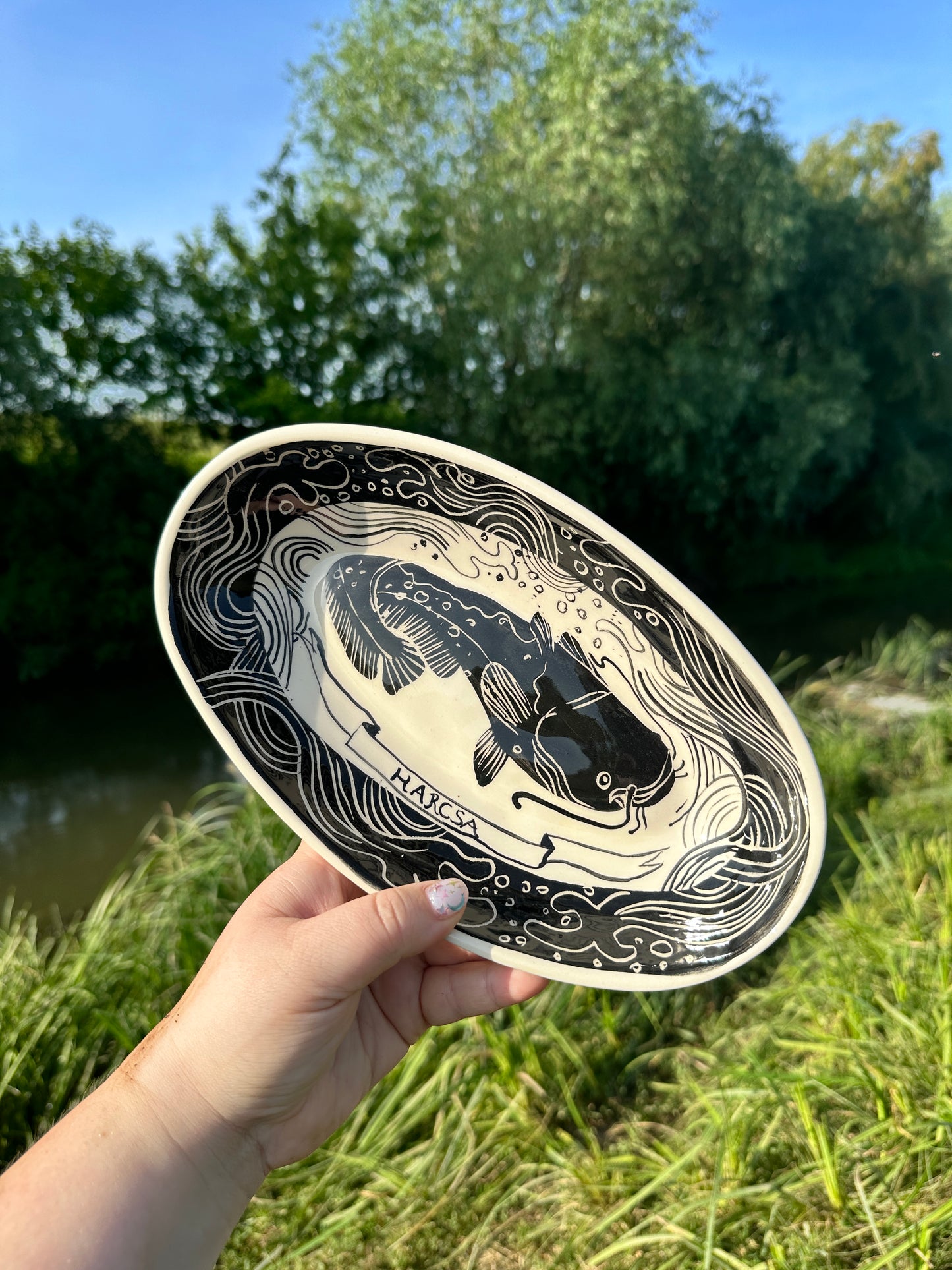 Fish Serving Dish