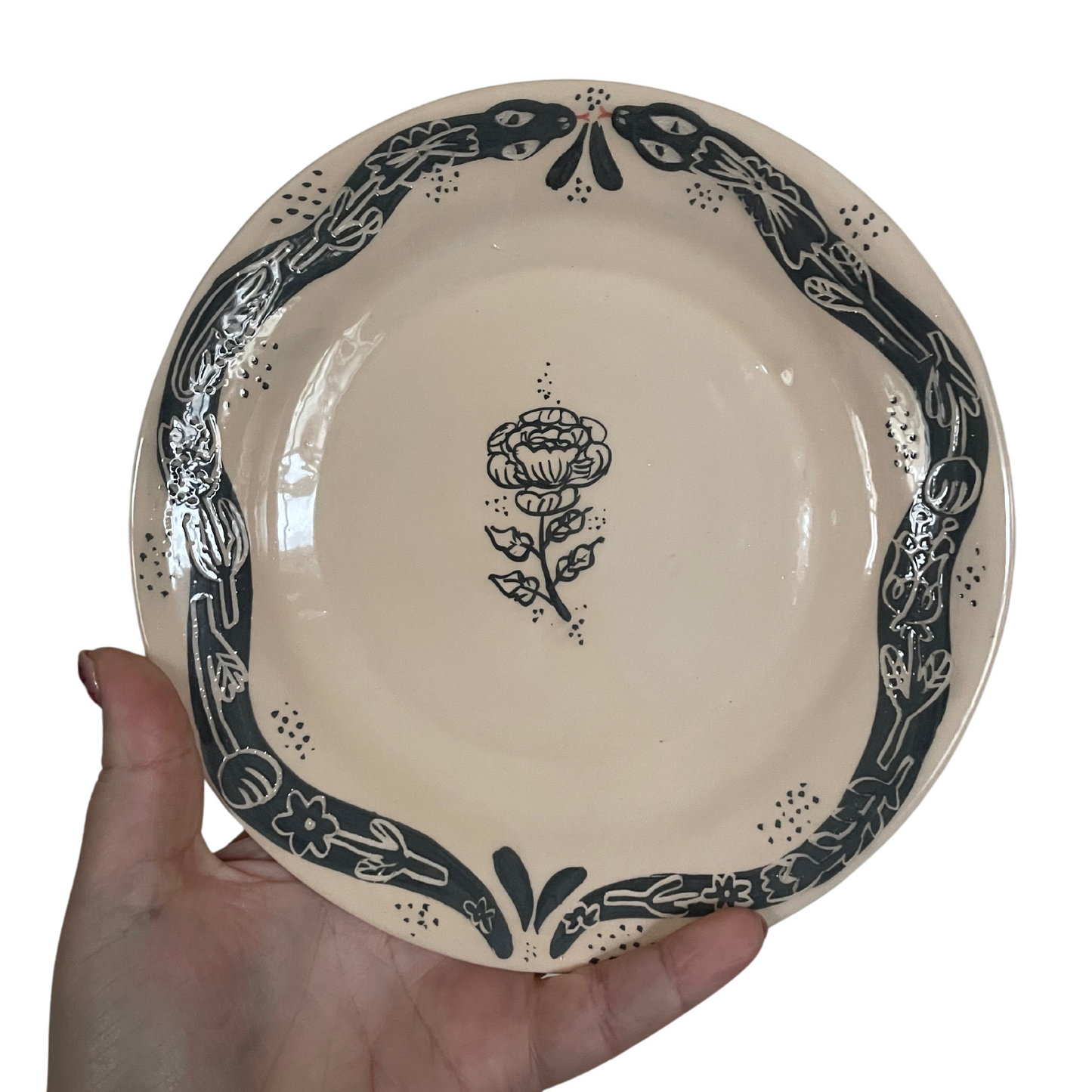 SNAKE COOKIE SMALL PLATE