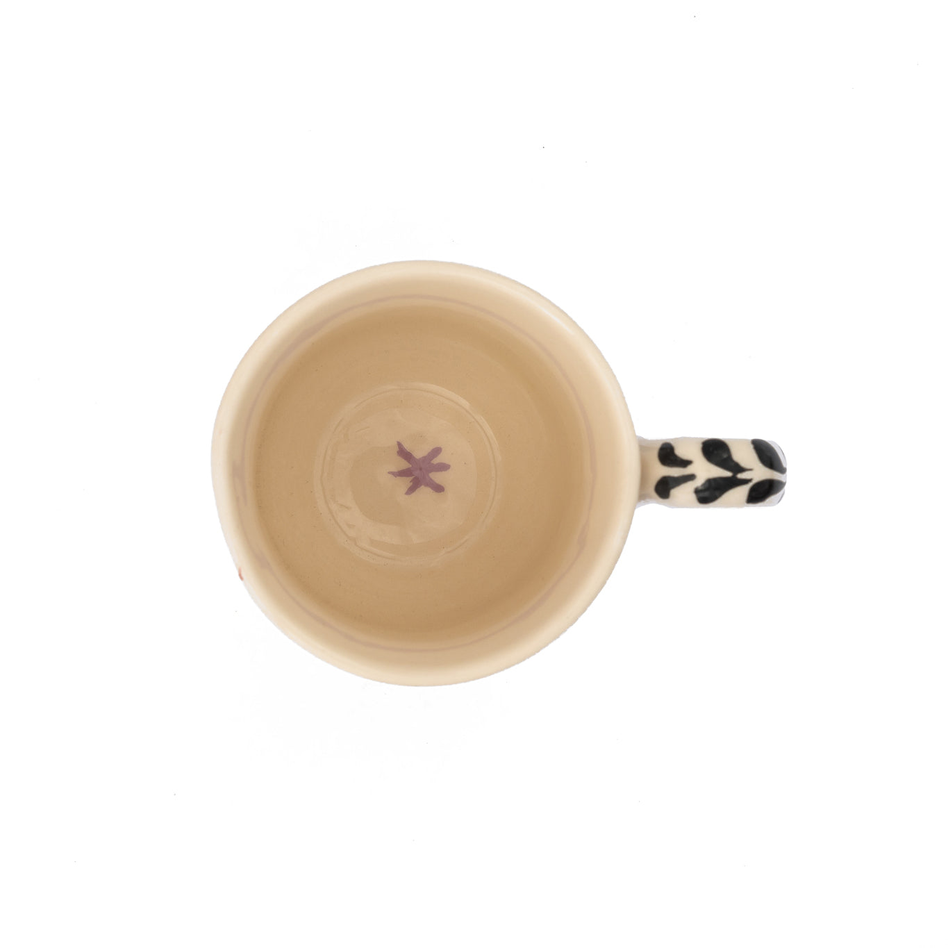 Flower Power latte mug