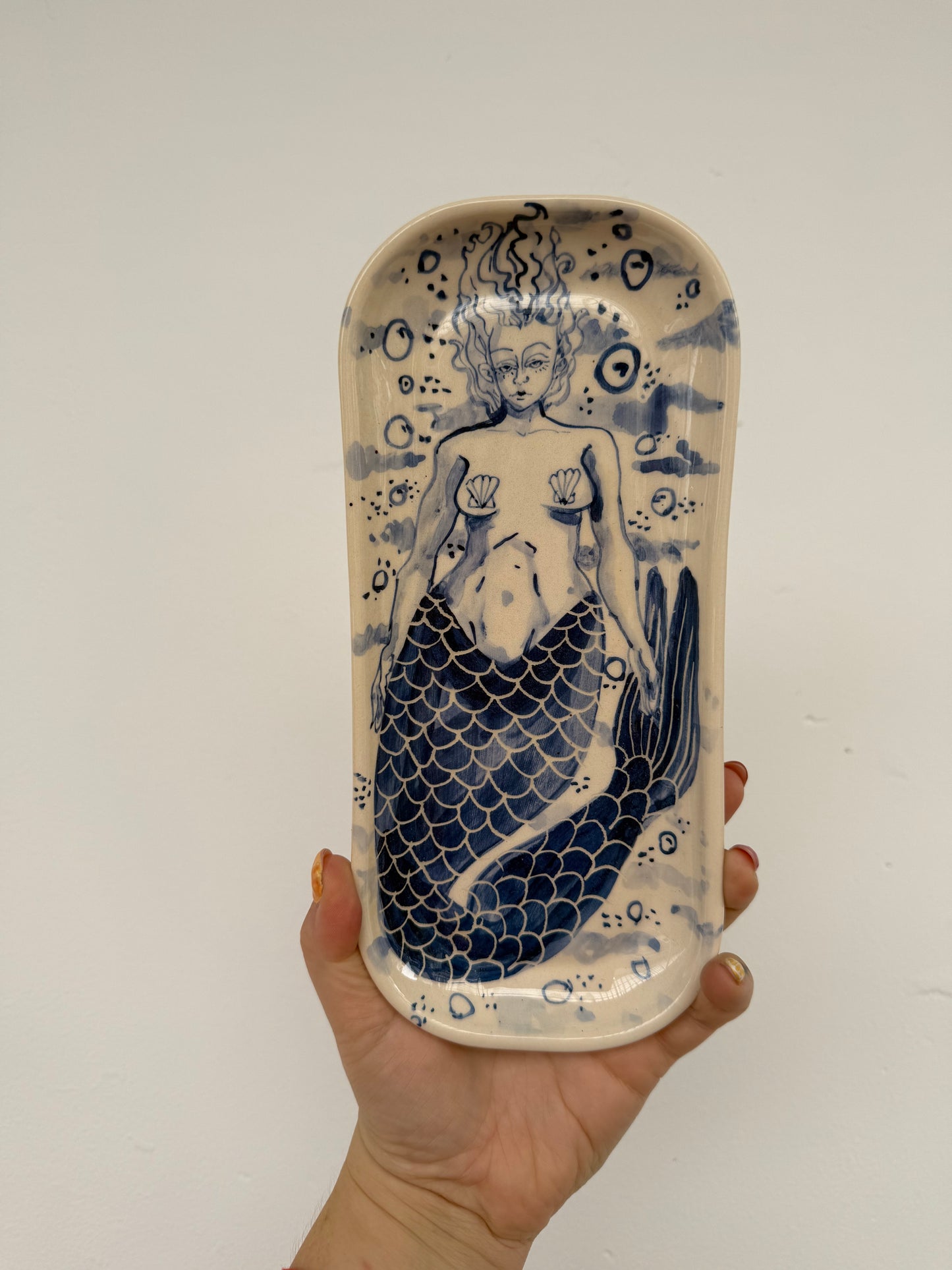 Sushi Tray with Mermaids