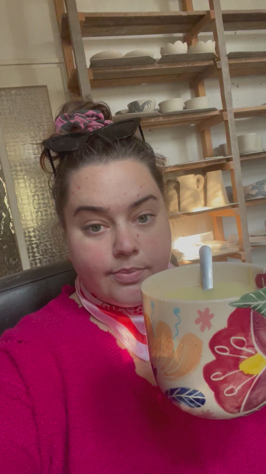 FLOWER POWER MEGA MUG
