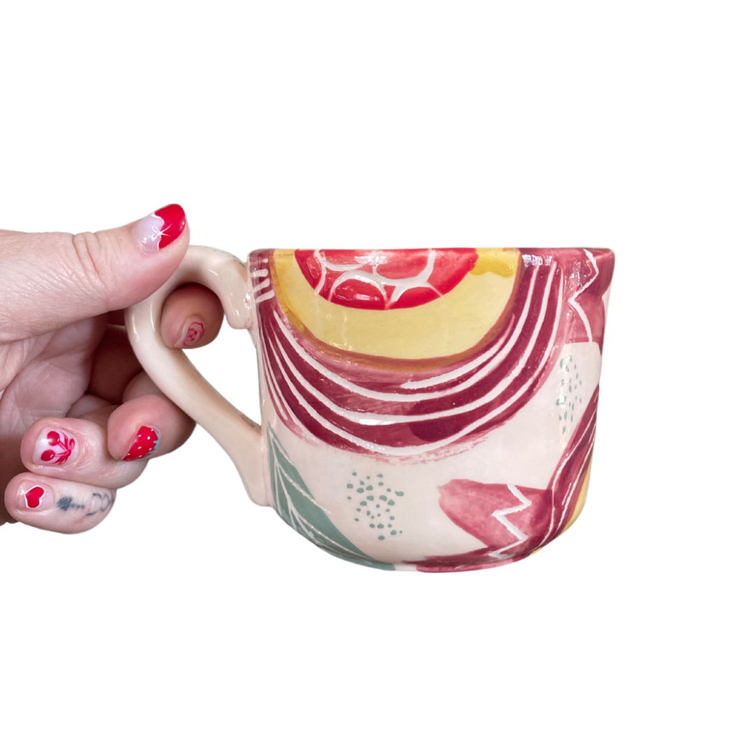 POMEGRANATE HOT TEA MUG