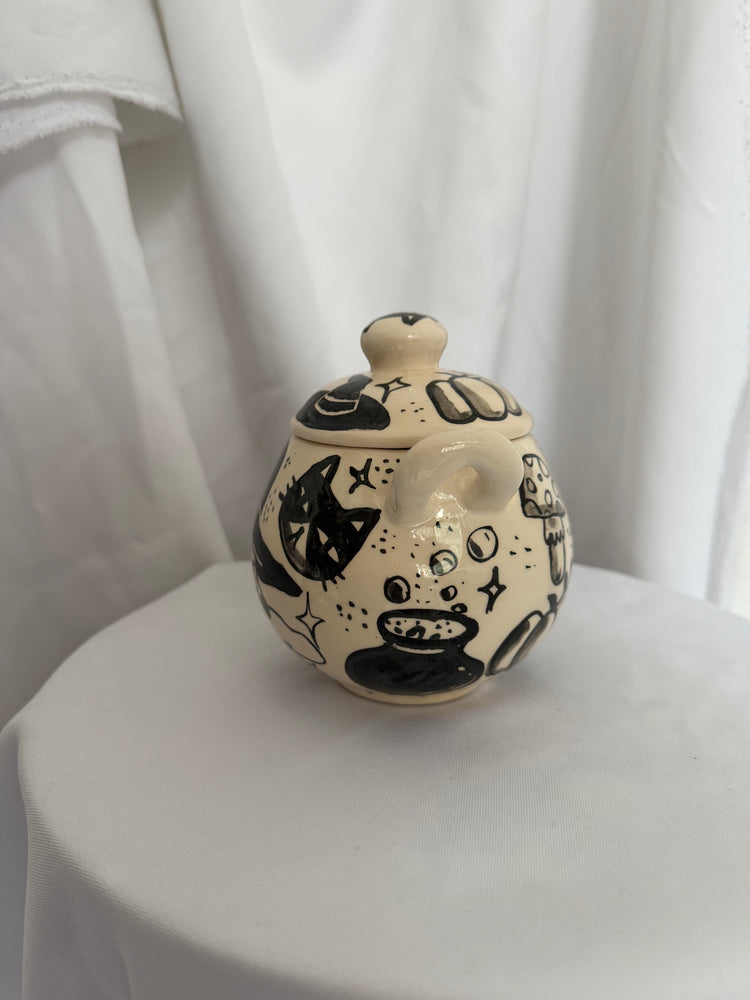 Witches Crafts 6dl Ceramic Cauldron