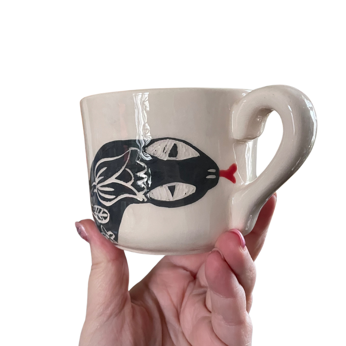 SNAKE HOT TEA MUG