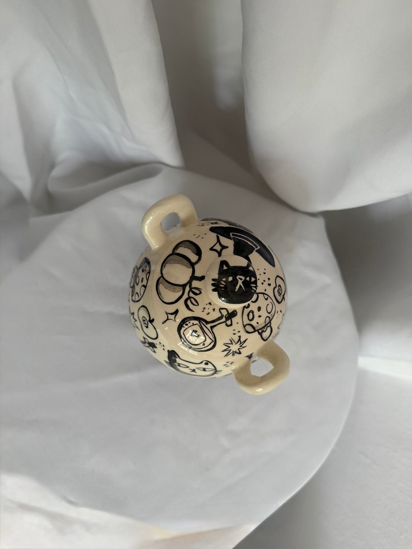 Witches Crafts 6dl Ceramic Cauldron