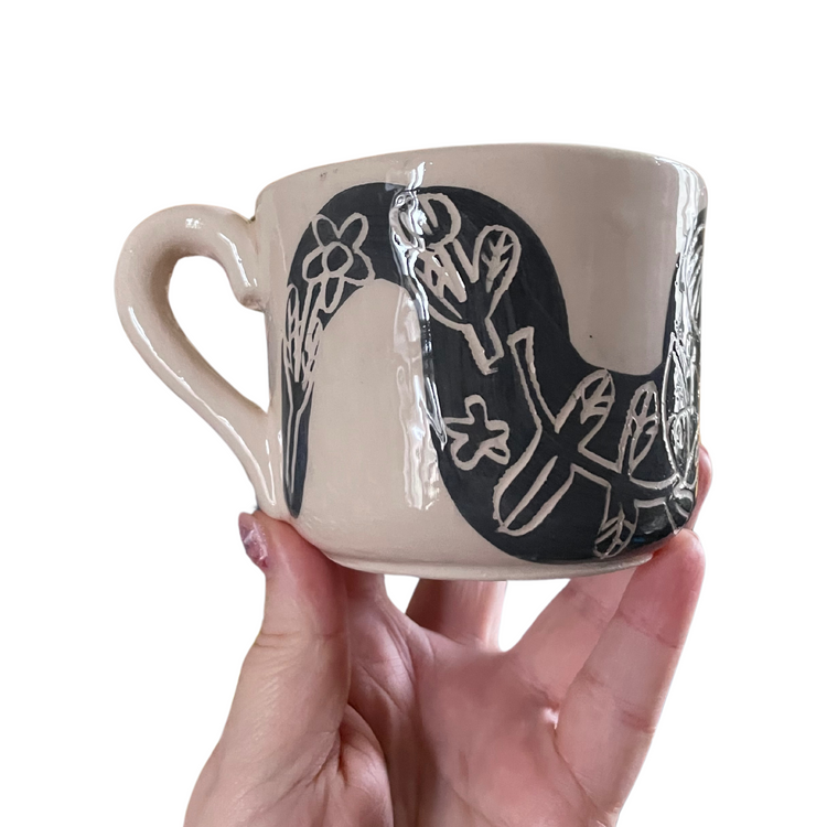 SNAKE HOT TEA MUG