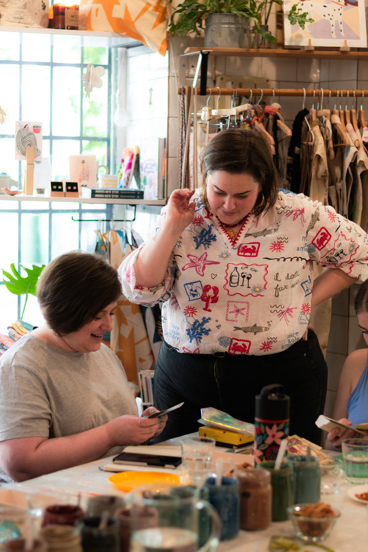 09.19.-Nagy tálaló tál festő workshop