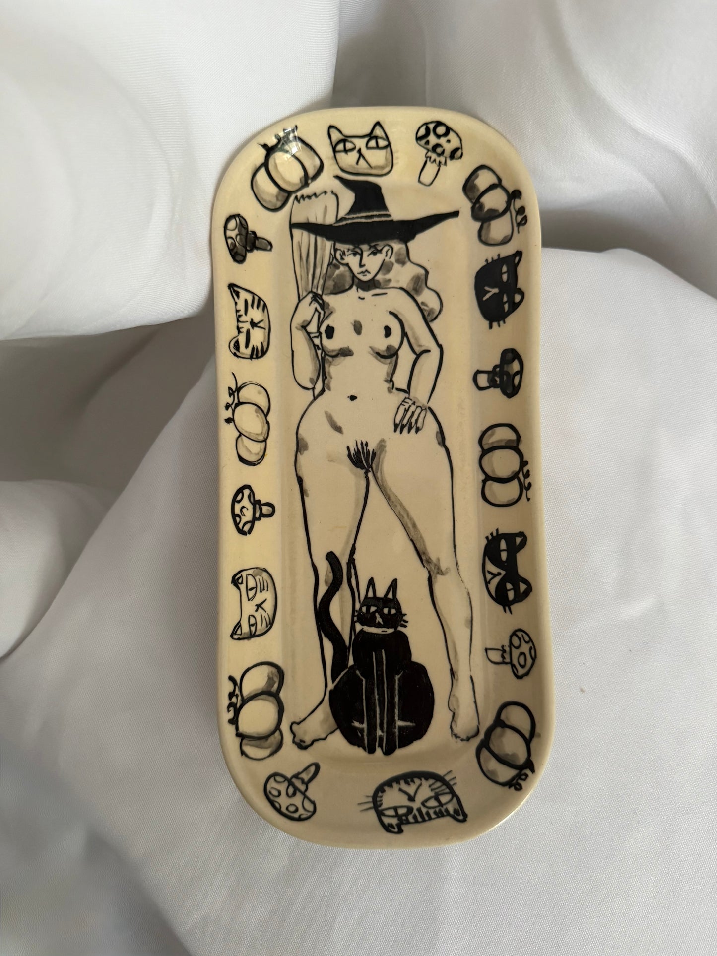 Moon Witch Sushi Plate
