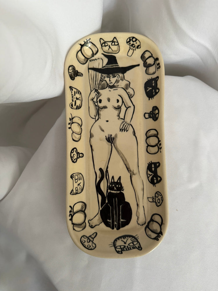 Moon Witch Sushi Plate