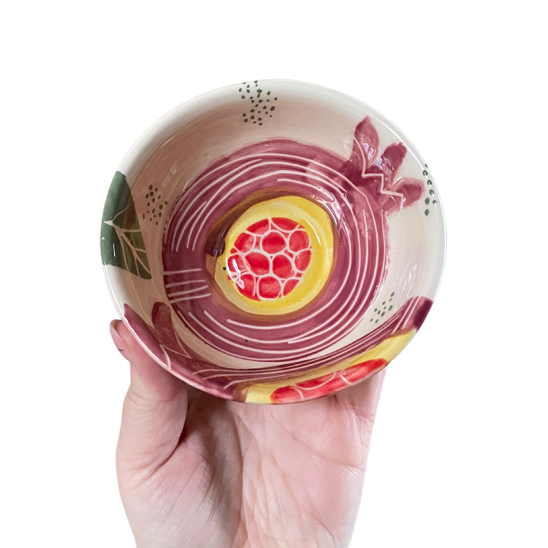 POMEGRANATE DIP BOWL