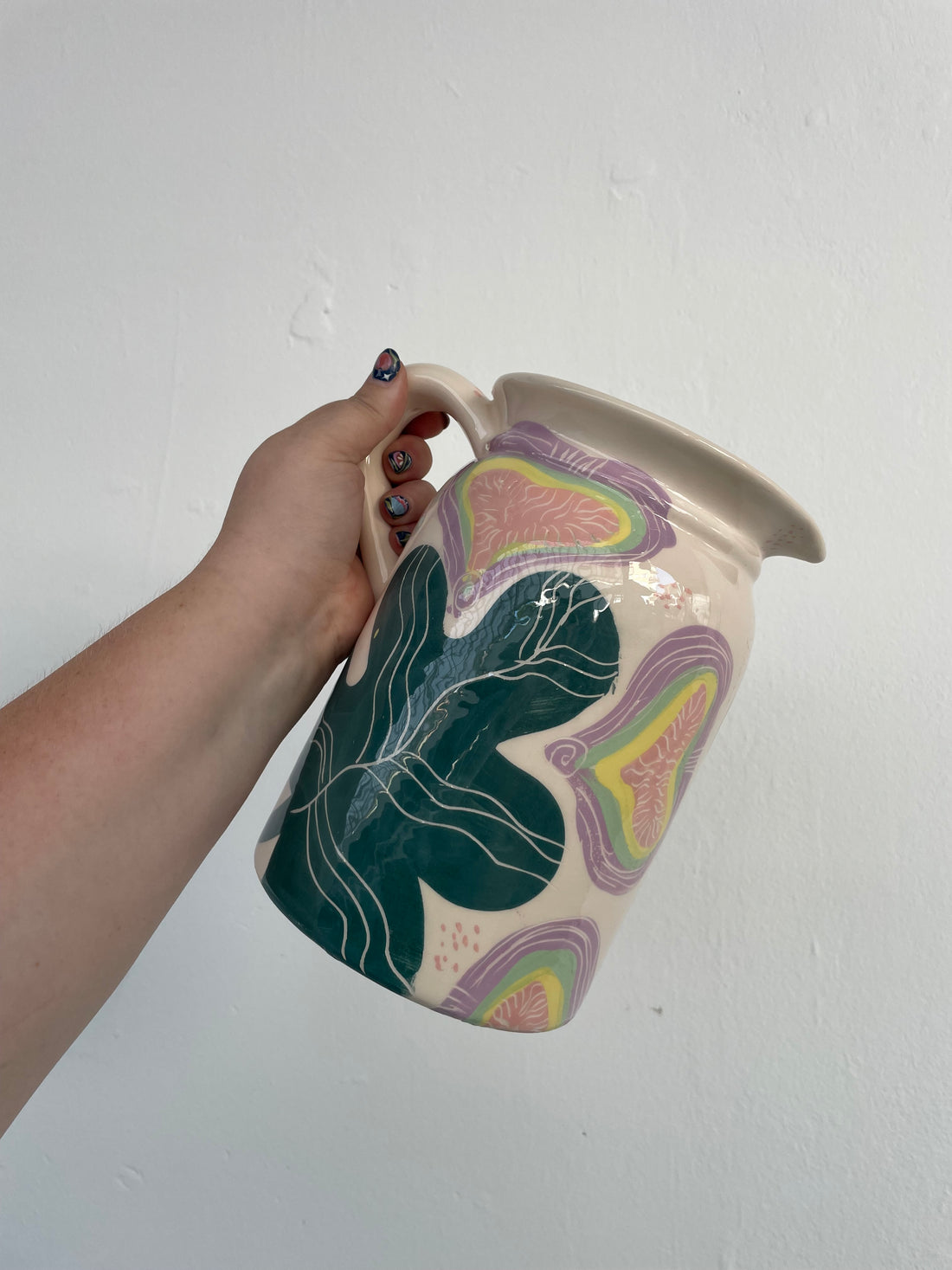 Fig Cilinder Ceramic Jug