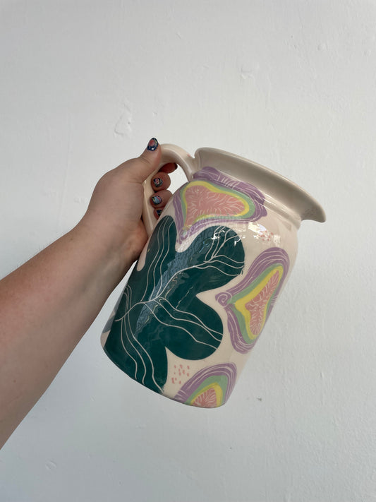 Fig Cilinder Ceramic Jug
