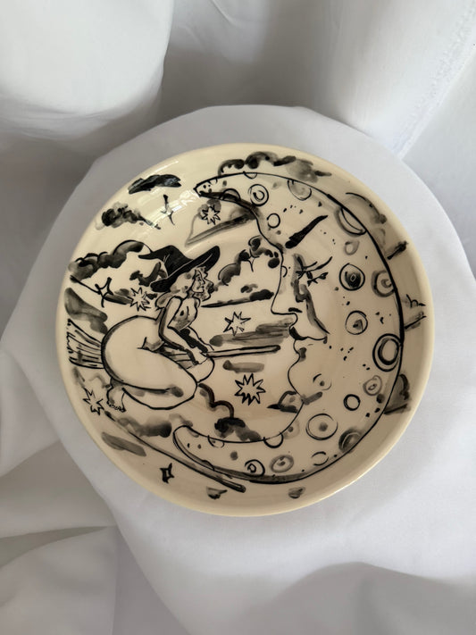 Midnight Witch Plate