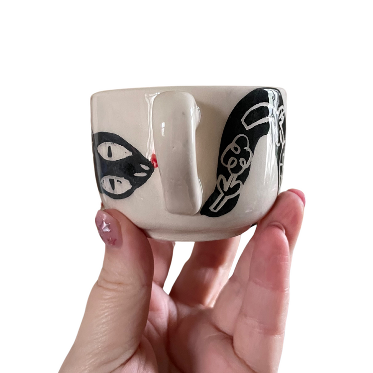 SNAKE CAPPUCINO CUP