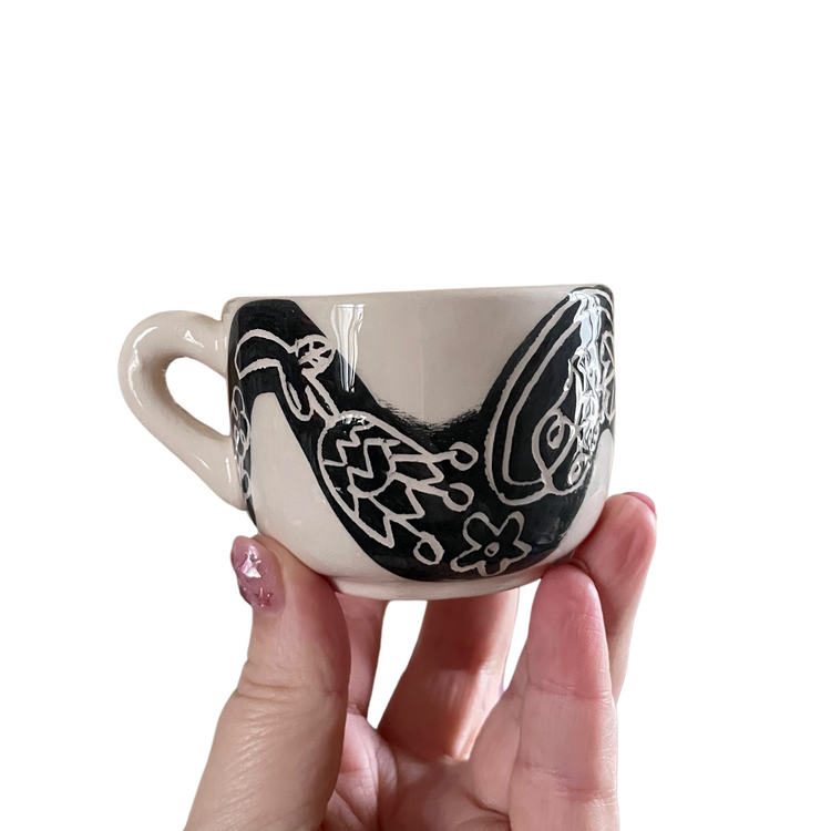 SNAKE CAPPUCINO CUP