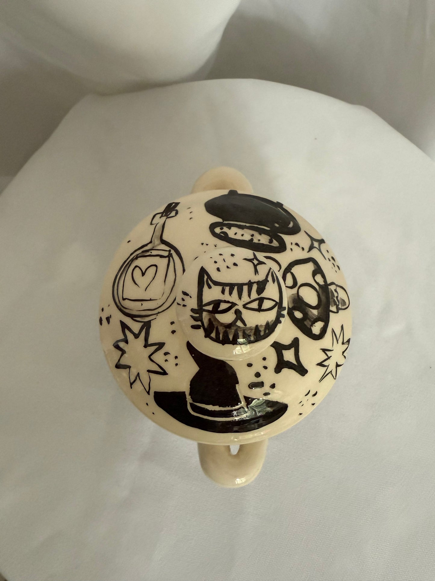 Witches Crafts 3dl Ceramic Cauldron