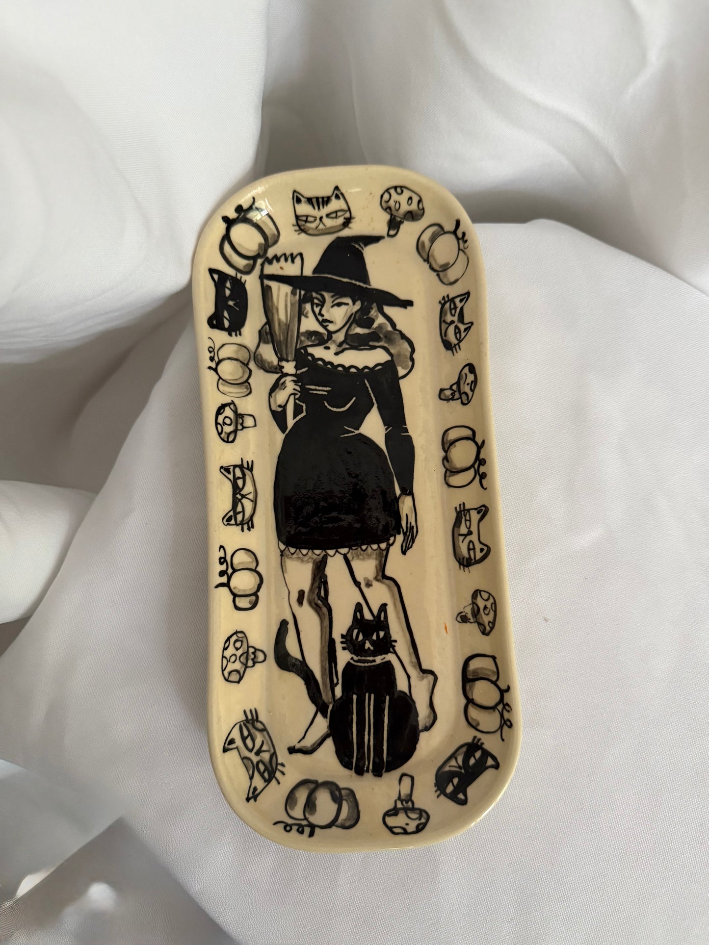 Sun Witch Sushi Plate