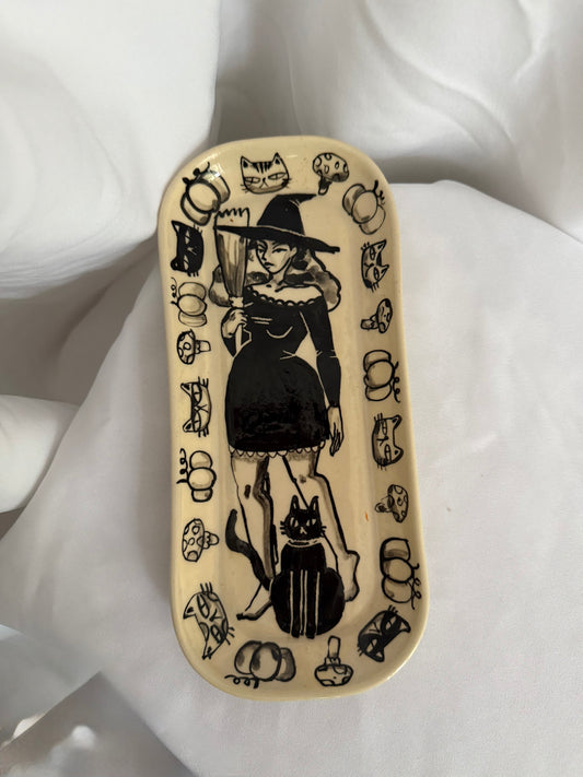 Sun Witch Sushi Plate