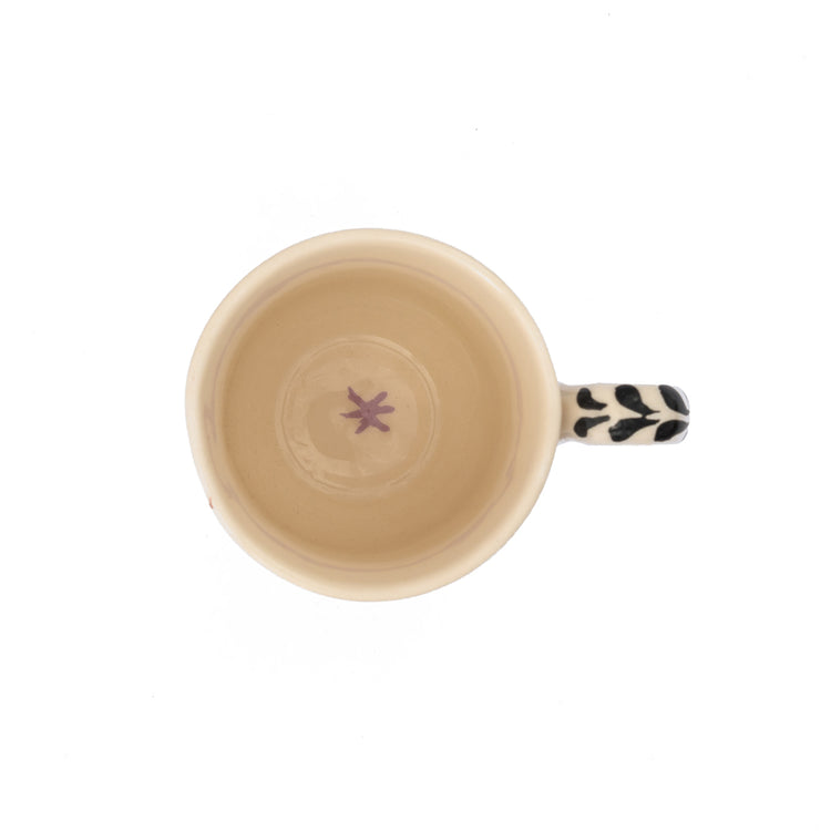 Flower Power latte mug