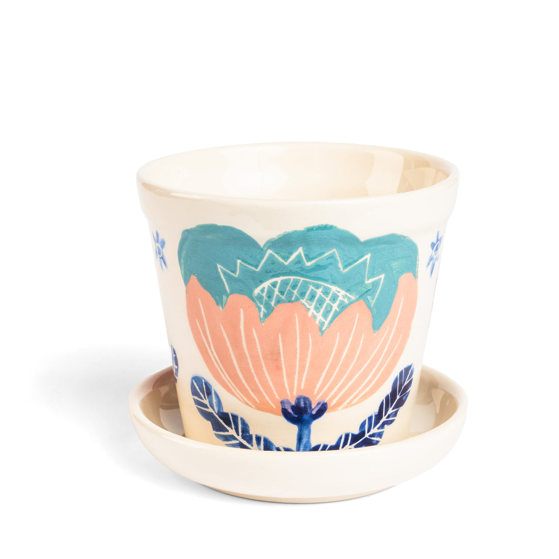 FLOWERPOWER Ceramic plant pot