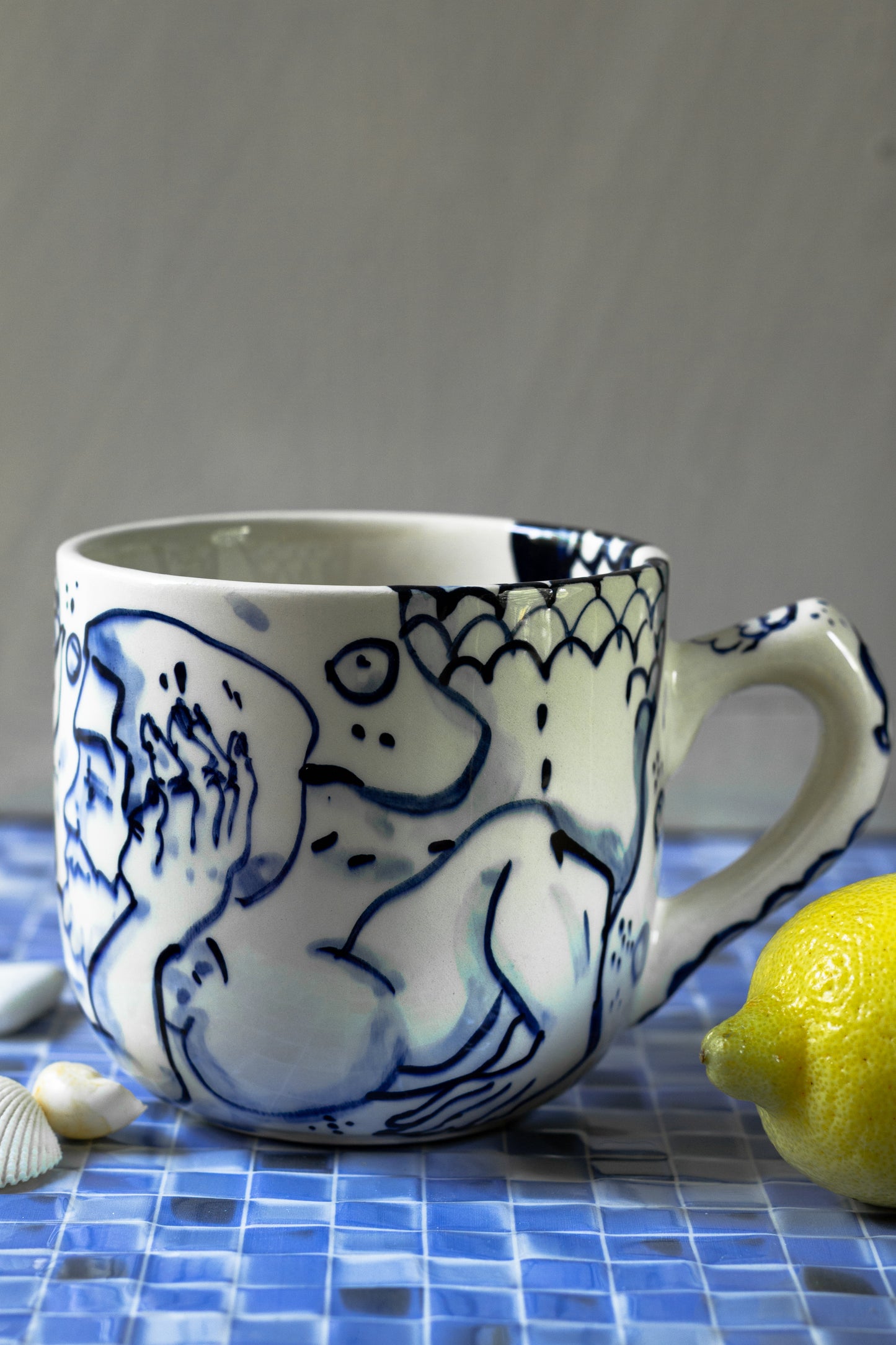 MERMAID LOVER 5 DL MEGA MUG