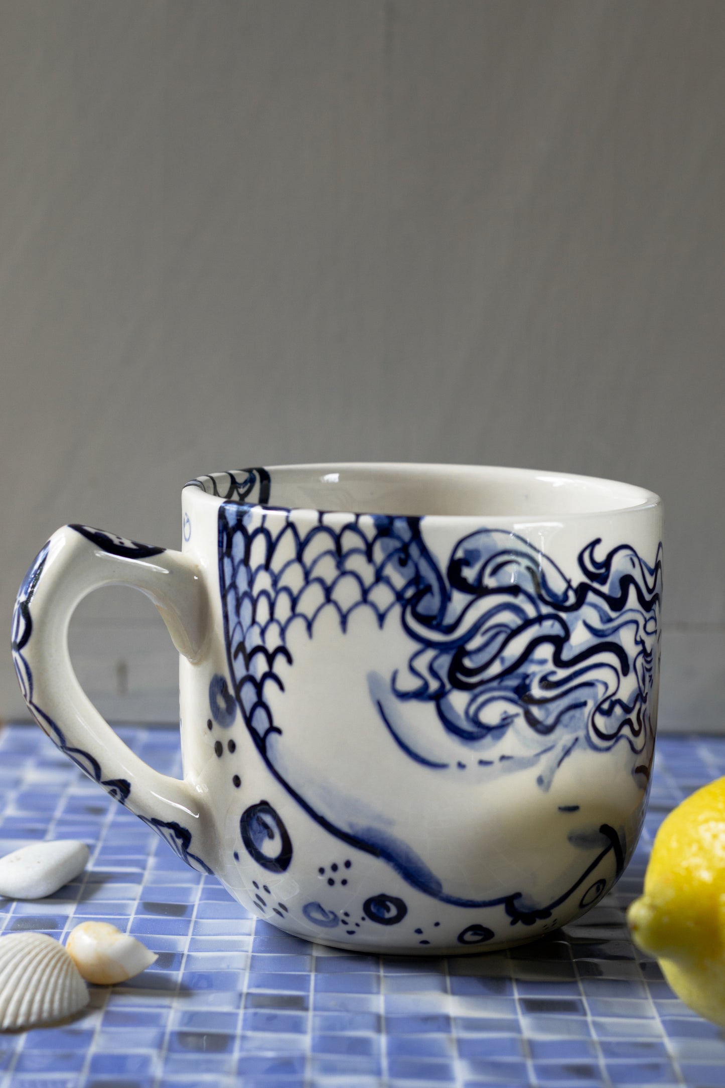 MERMAID LOVER 5 DL MEGA MUG