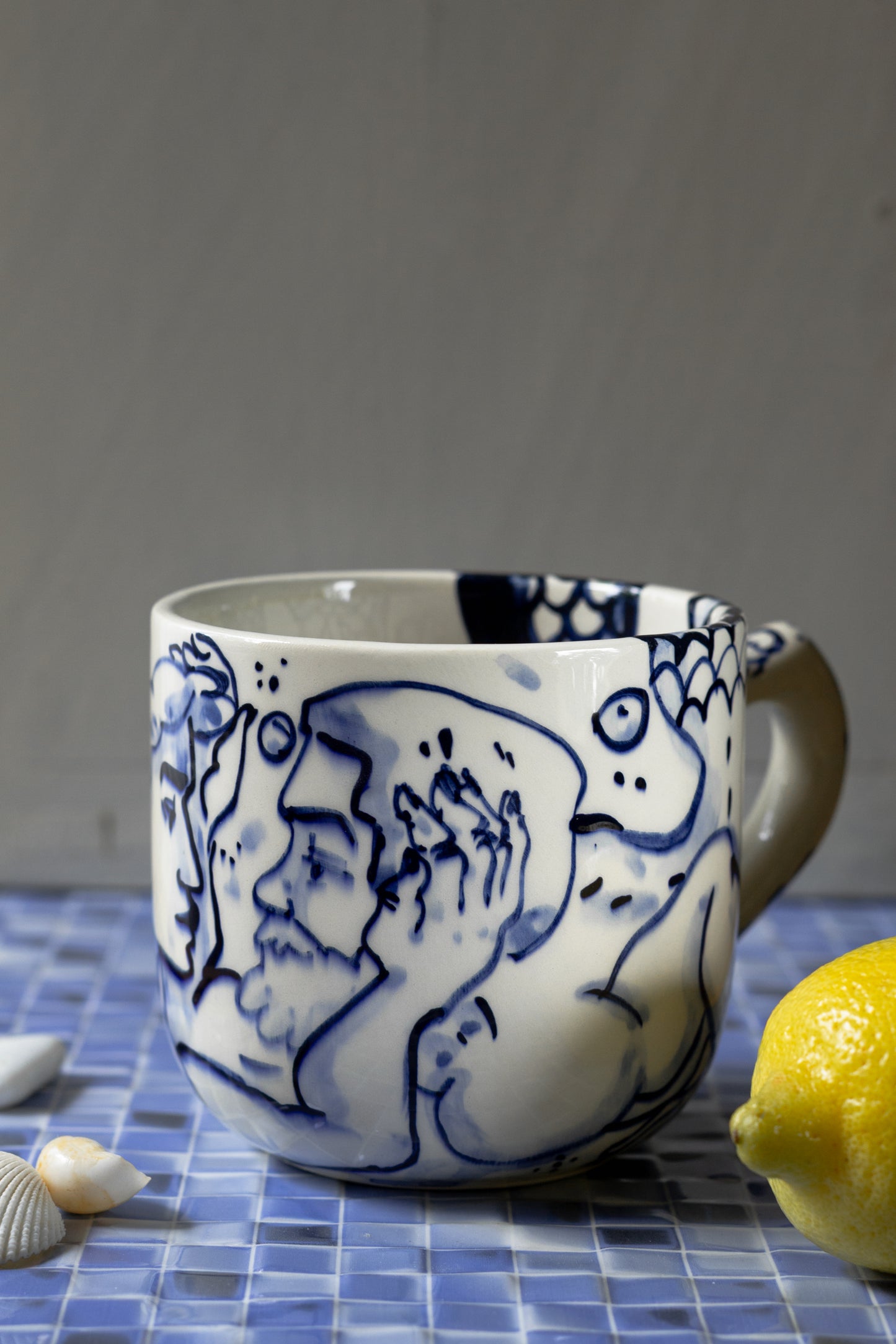 MERMAID LOVER 5 DL MEGA MUG