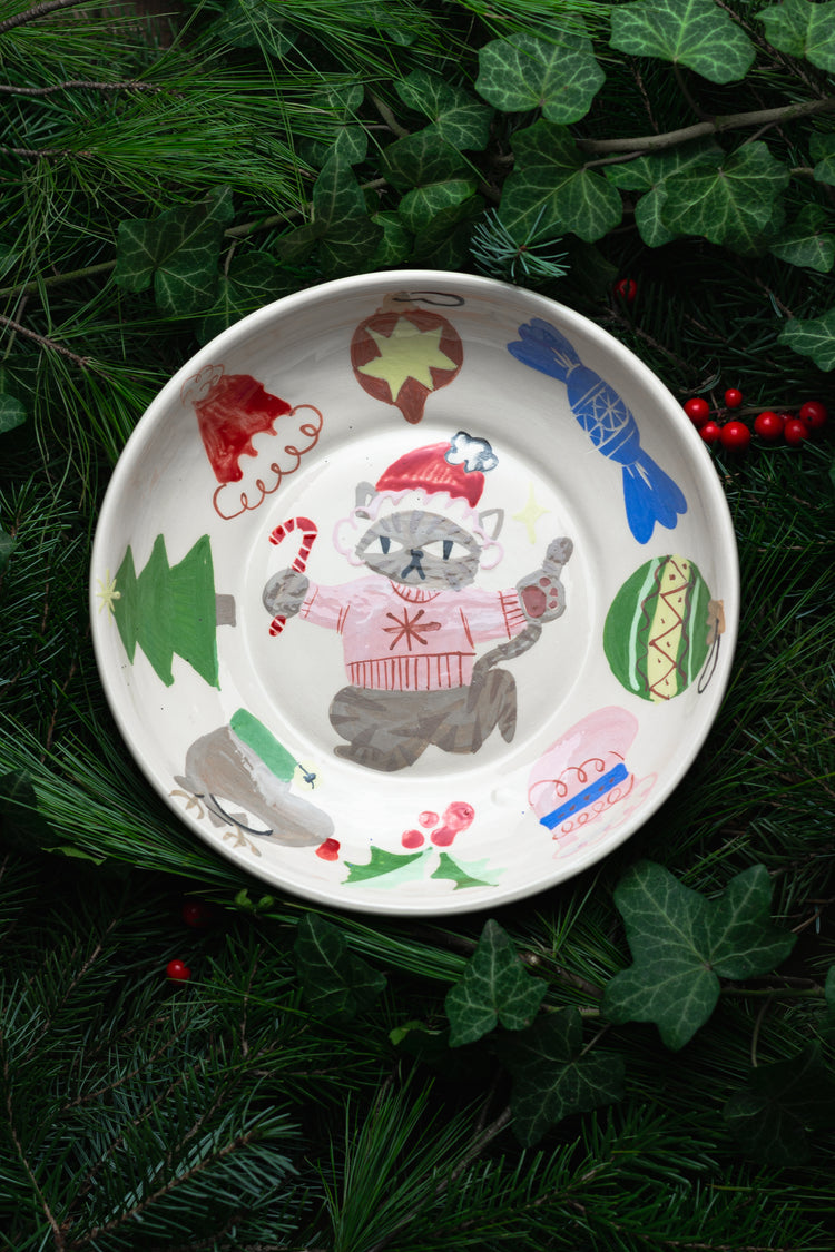 Mystery Cat Plates