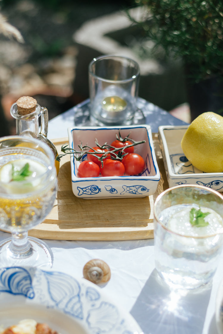 Sardine Chic – Hand-Painted Sardine Can Ceramic Dish