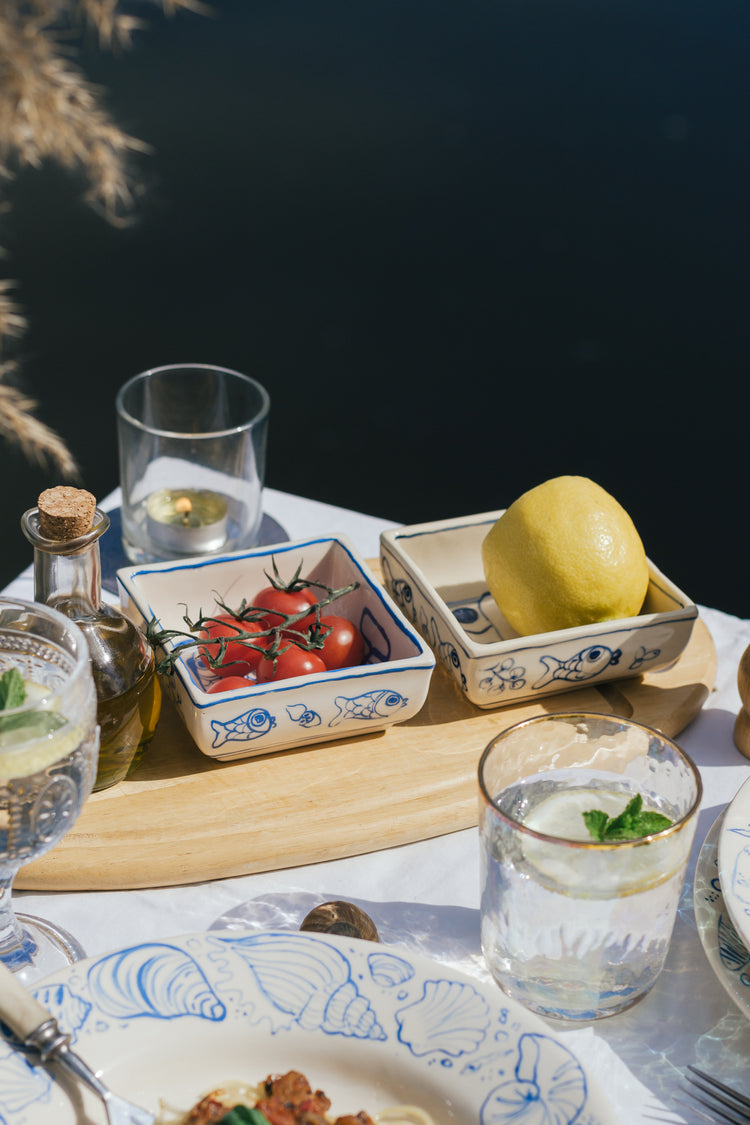 Sardine Chic – Hand-Painted Sardine Can Ceramic Dish