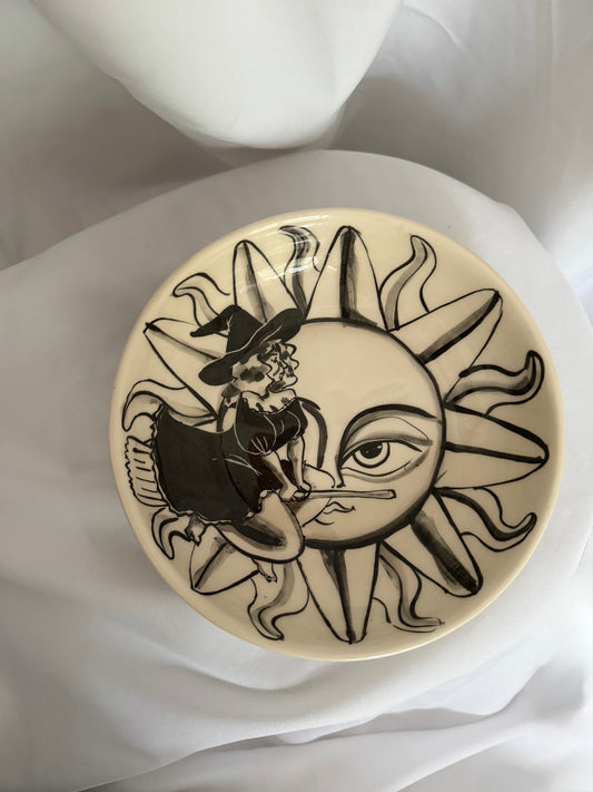 Sun Witch Plate