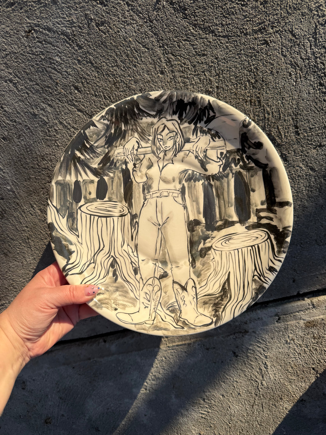 AXE PLATE