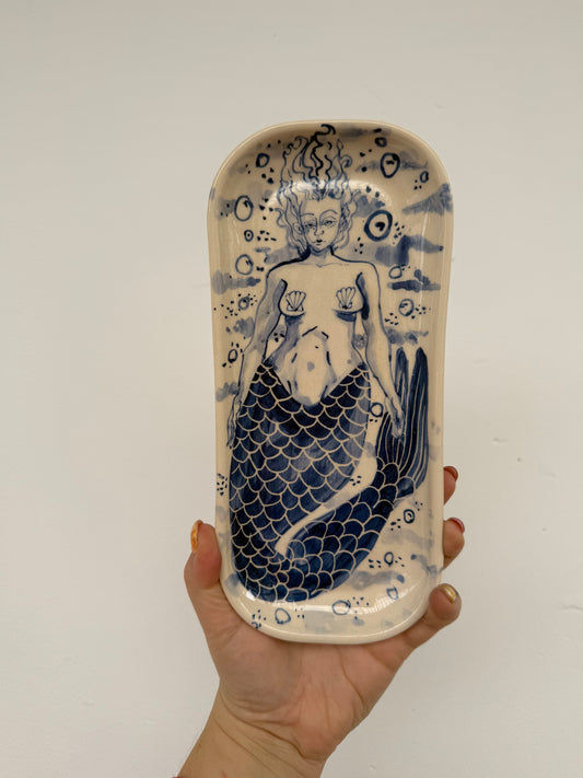 Sushi Tray with Mermaids