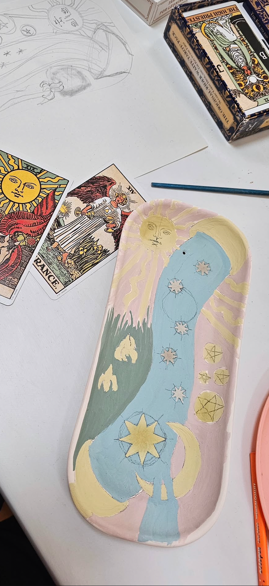 10.03. Tarot&Kerámia - Füstölőtartó Workshop