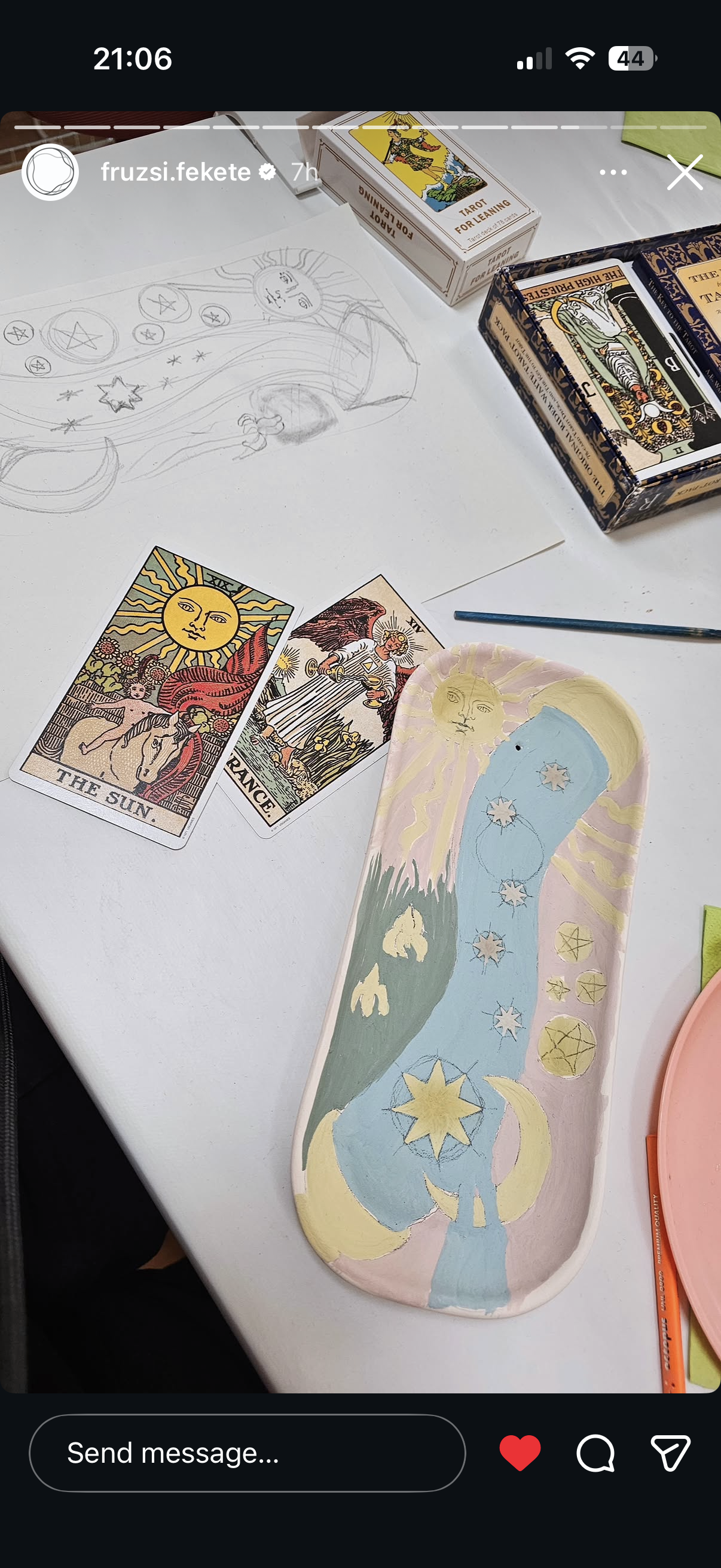 10.03. Tarot&Kerámia - Füstölőtartó Workshop