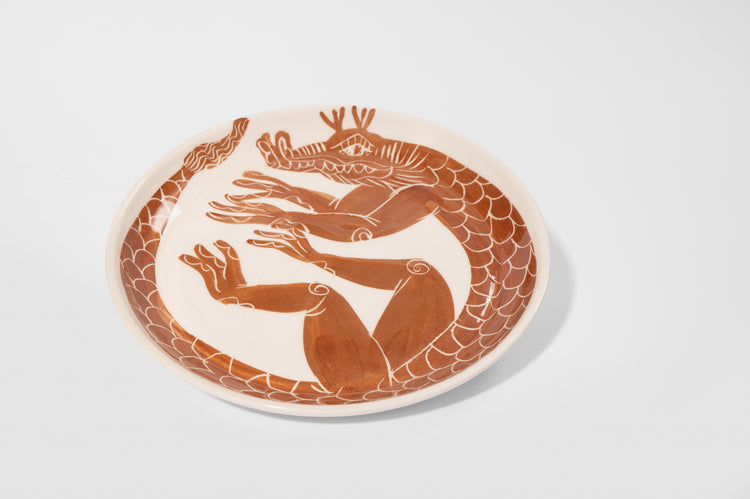Dragon big serving plate