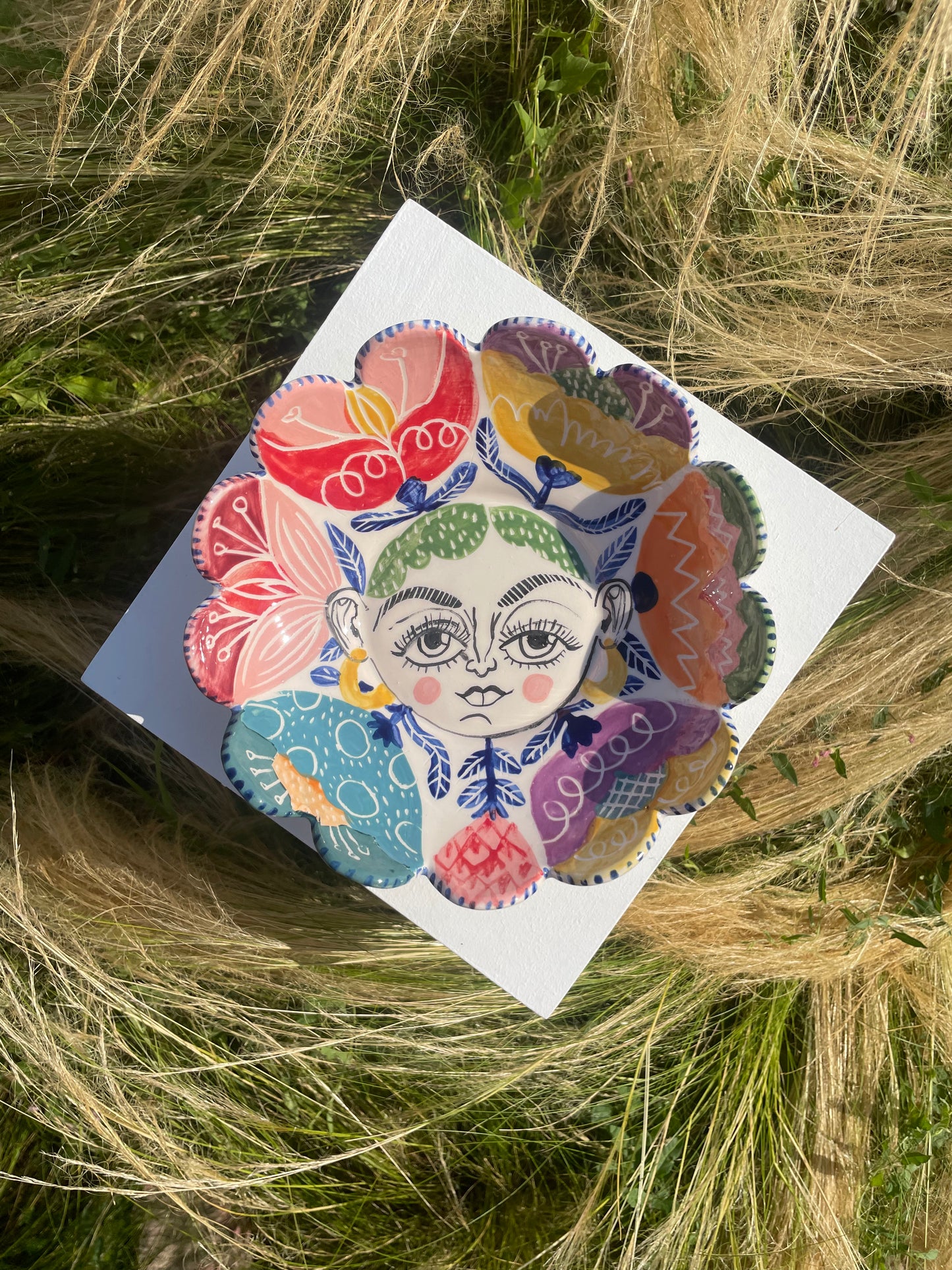 Flower Power Serving Bowls