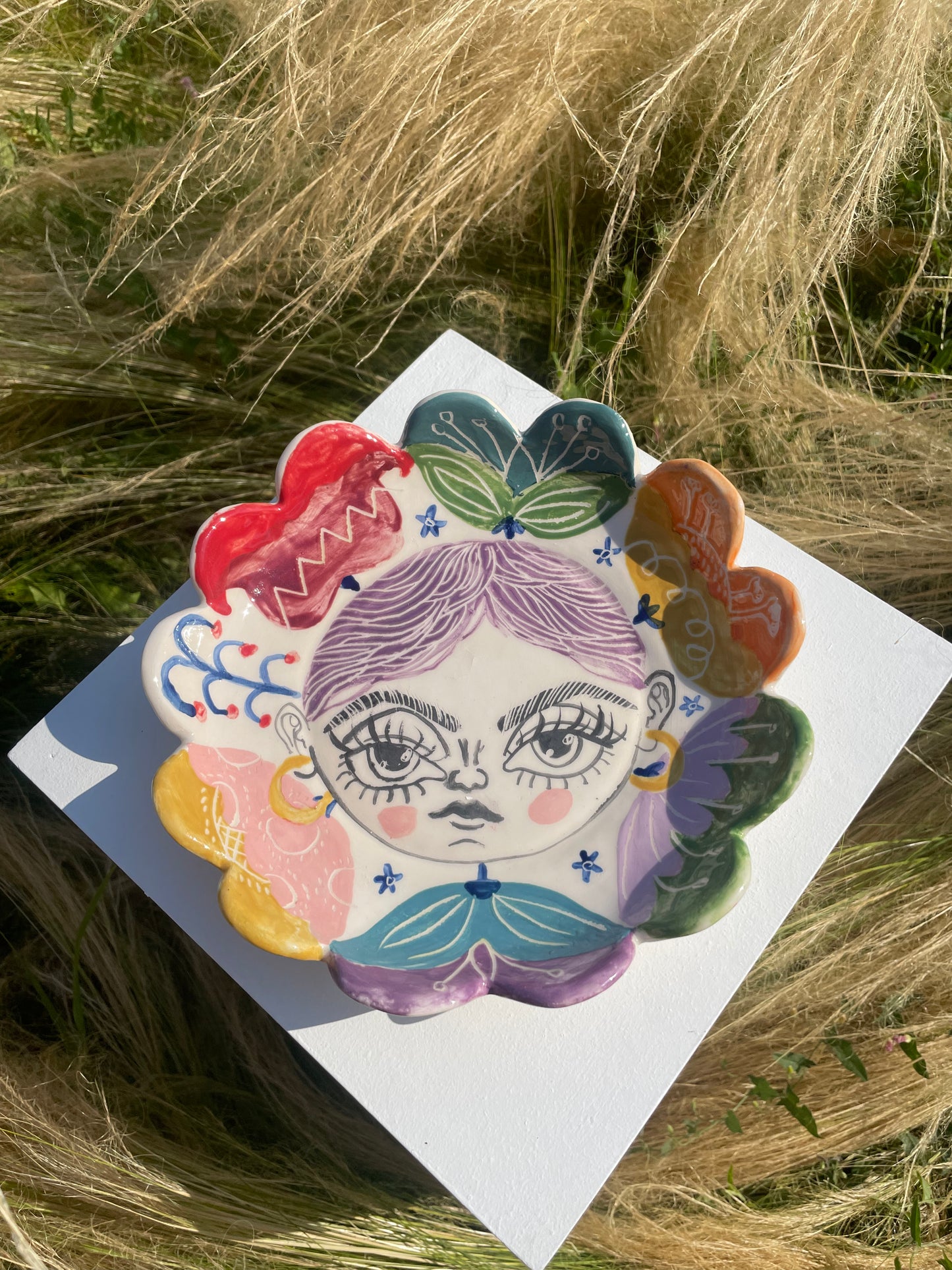 Flower Power Serving Bowls