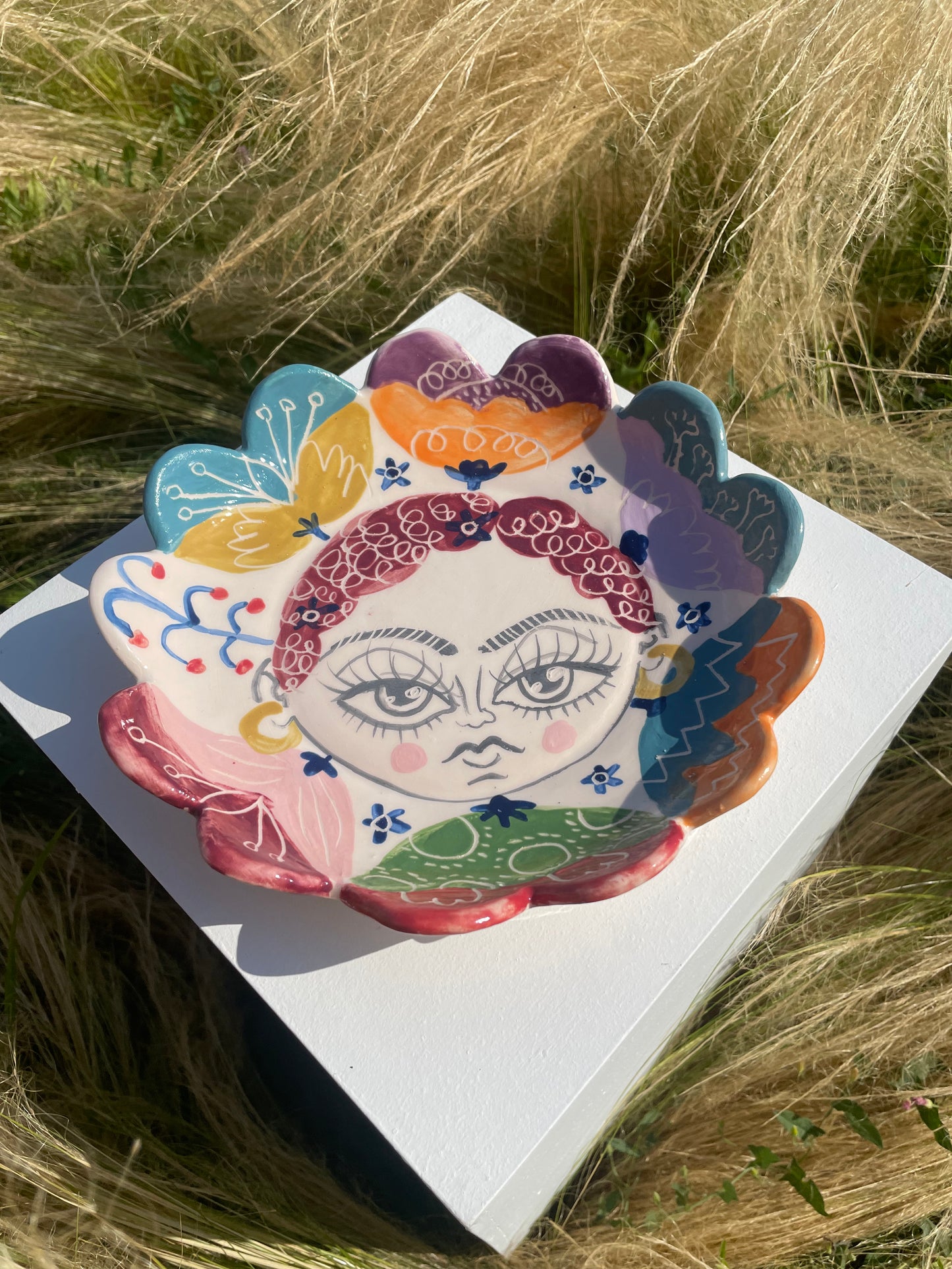 Flower Power Serving Bowls