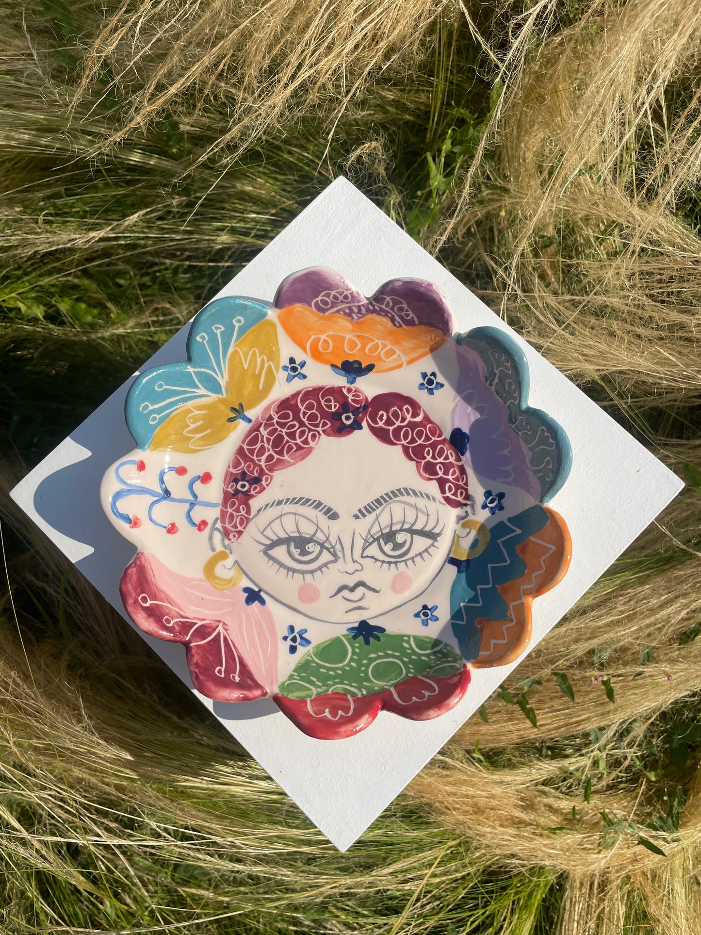 Flower Power Serving Bowls