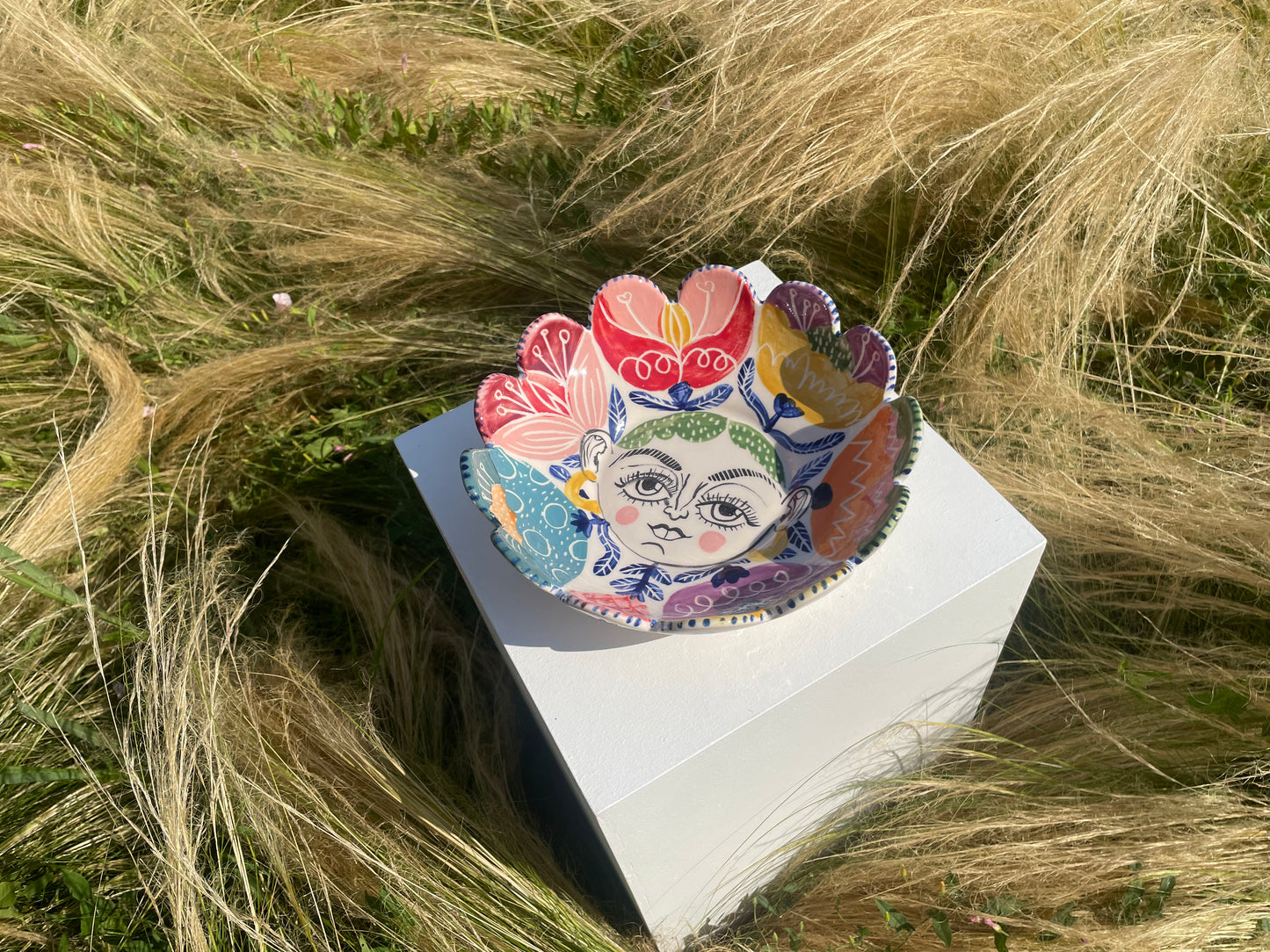 Flower Power Serving Bowls