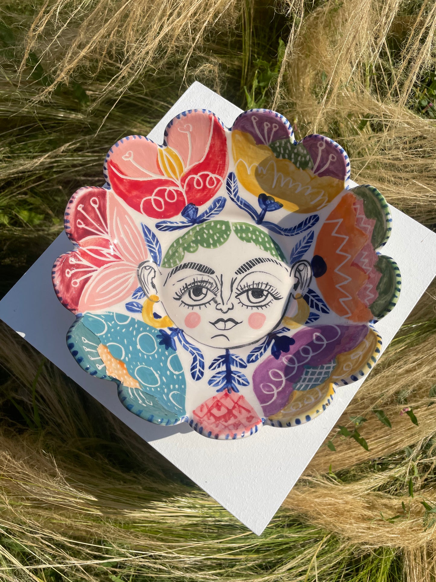 Flower Power Serving Bowls