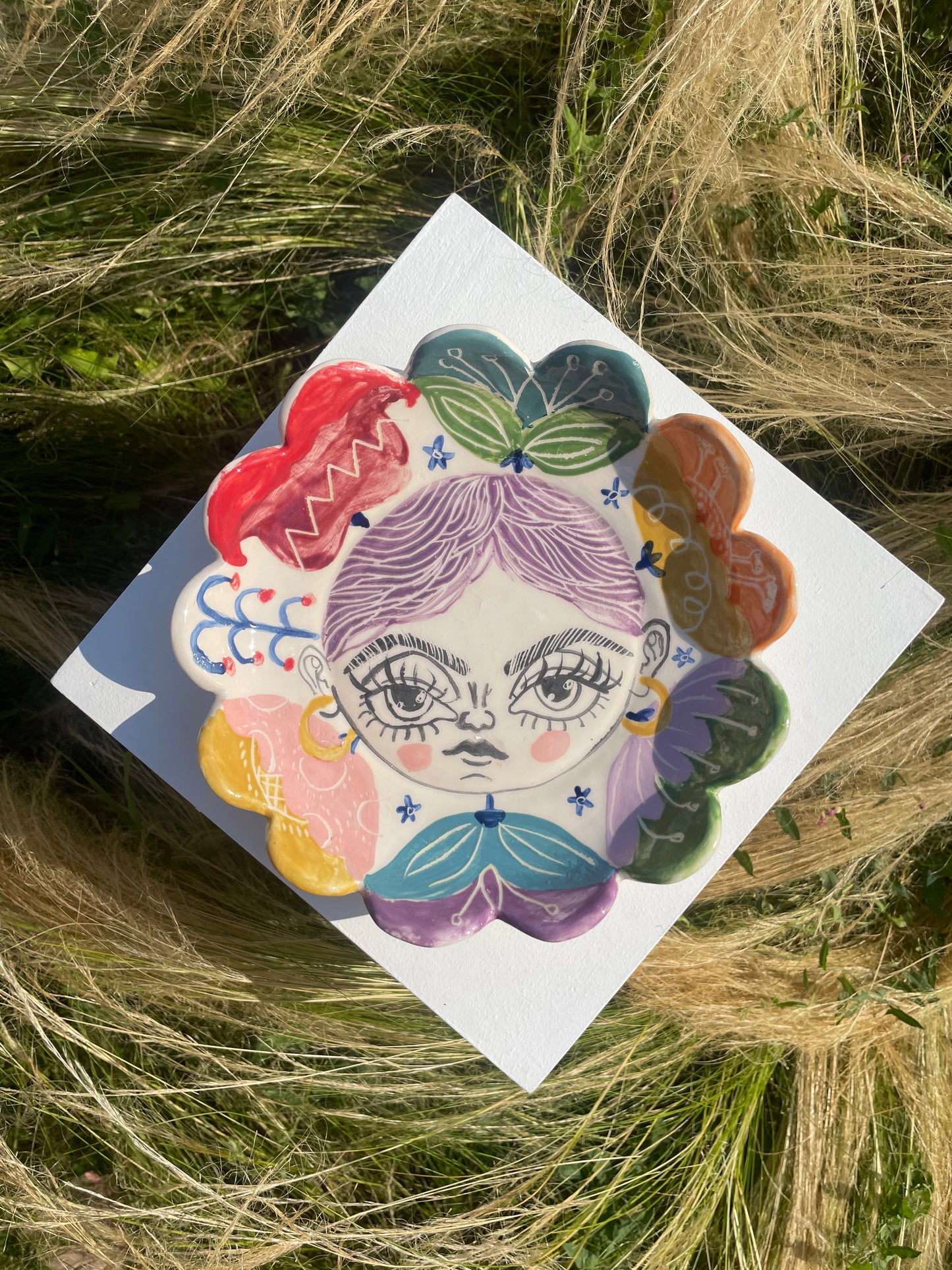 Flower Power Serving Bowls