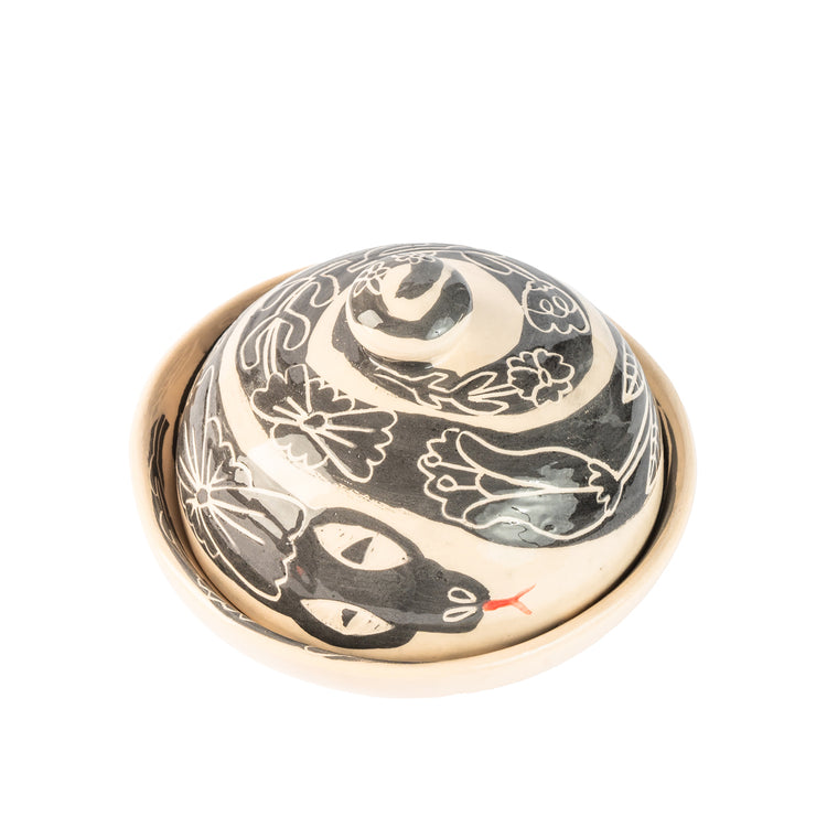 Lidded Butter dish